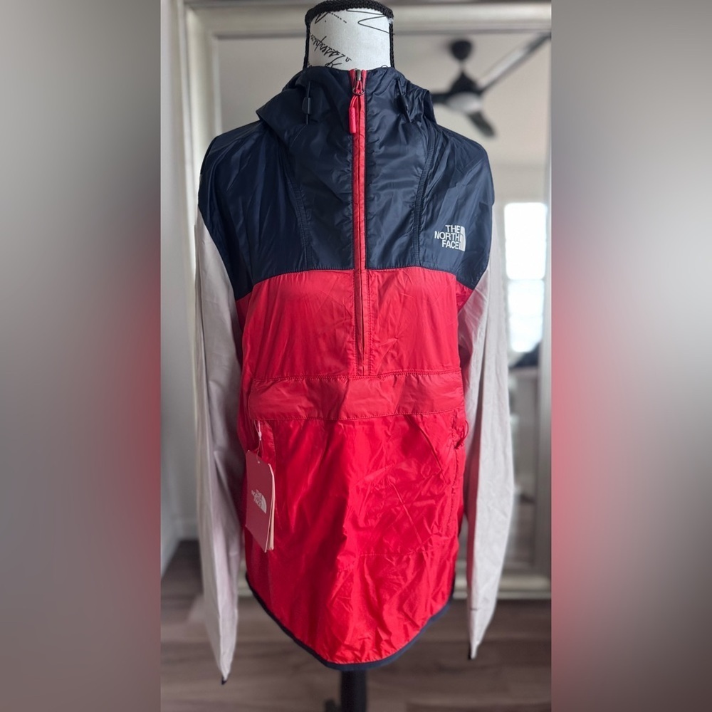 The North Face Fanorak Windwall Packable Windbreaker Jacket Color block Men’s S - Picture 4 of 16